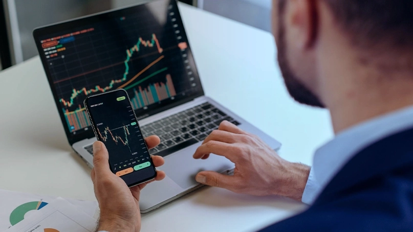 Goldkern KI-Handelsdashboard